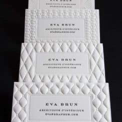 Presenta tu empresa con tarjetas de presentacion en blanco