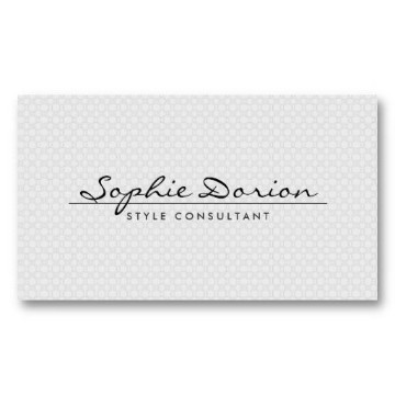 tarjetas de presentacion minimalistas elegante