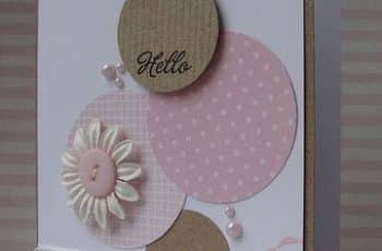 Unas tarjetas creativas hechas a mano con tendencia 2018