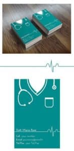 medical presentation cards modernas