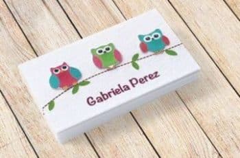 Las tarjetas de presentacion infantiles adecuadas para ellos
