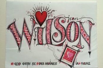 Mira como decorar una carta de amor a mano muy originales