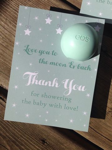 tarjetas de agradecimiento para baby shower de niño
