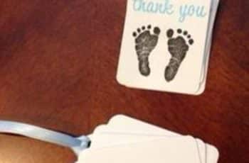 Encuentra unas tarjetas de agradecimiento para baby shower