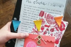 adornos para cartas de amor creativos