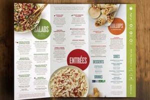 modelos de tripticos para copiar para menu de restaurant