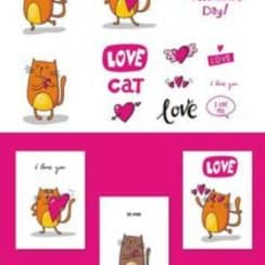 Ideas para hermosas postales del dia de san valentin