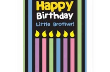 Ideas para crear postales de cumpleaños para un hermano