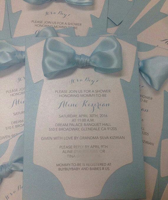 Diversos Disenos De Invitaciones Para Baby Shower