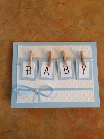 diseños de tarjetas para baby shower niño