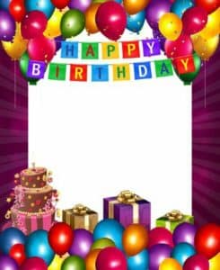 Diseños y plantillas para tarjetas de cumpleaños con foto