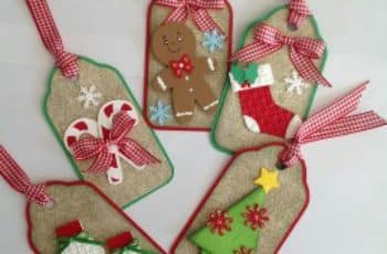 Ideas de como crear tarjetas para regalos de navidad