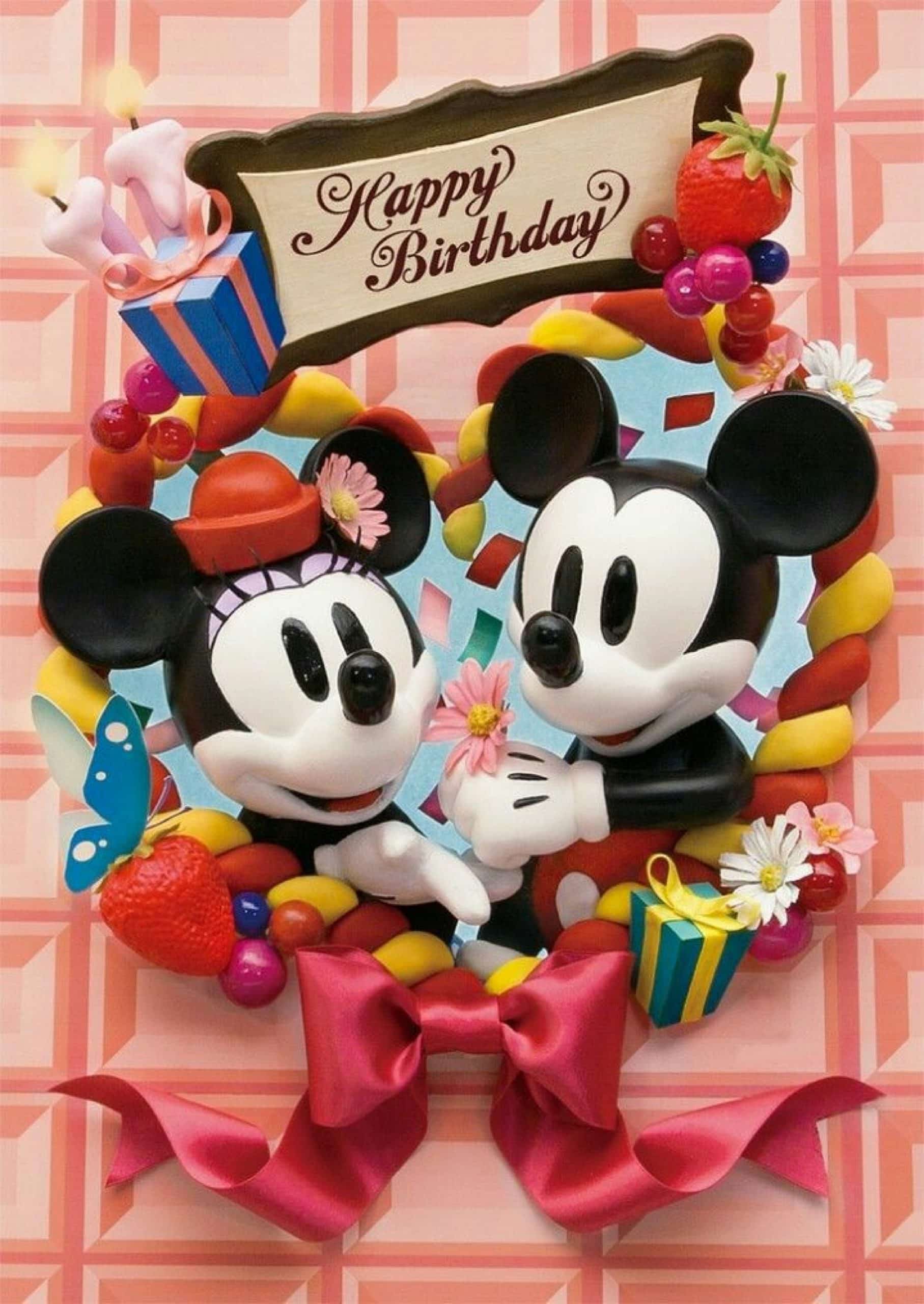 Divertidas Tarjetas De Cumpleanos De Mickey Para 5 Anos Tarjetas De Presentacion Creativas