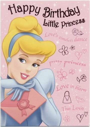 tarjetas de cumpleaños de princesas gratis