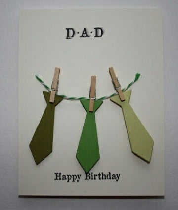 como hacer tarjetas de cumpleaños para papa