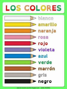 ejemplos de infografia para primaria de los colores