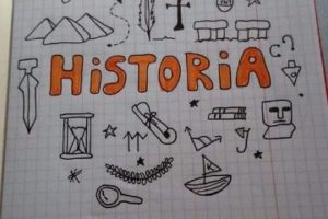 caratulas de historia para cuadernos a mano