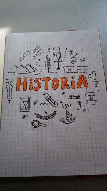 Diseños de caratulas de historia para cuadernos 3 grados
