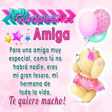 4 Frases En Dedicatoria De Cumpleanos Para Una Amiga Tarjetas De