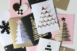 diseños de tarjetas de invitacion navideñas