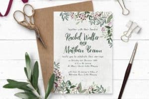 hacer tarjetas de boda online diseños