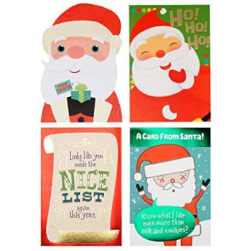 tarjetas navideñas de santa claus imagenes coloridas