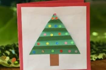3 tarjetas navideñas para niños hechas a mano