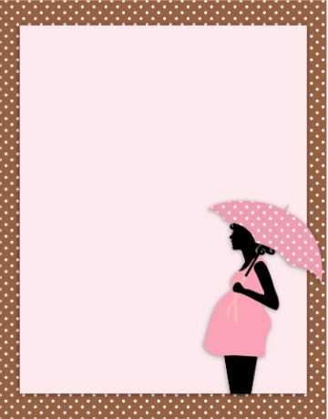 tarjetas de baby shower mujer para editar