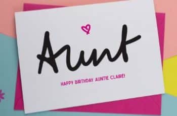 Tarjetas de cumpleaños para una tia de 15 años en adelante