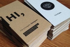 tarjetas de presentacion para negocio ideas en papel