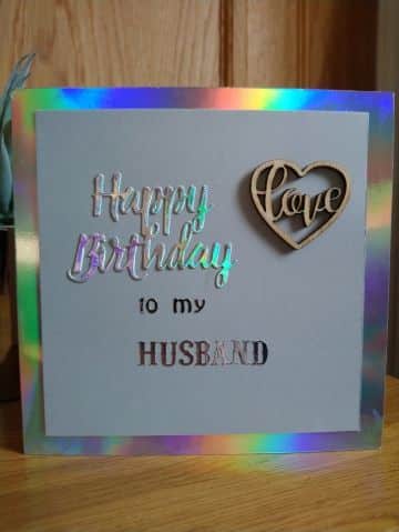tarjetas de cumpleaños para esposo con muchos detalles