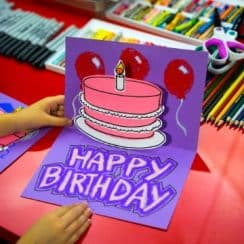 3 pasos para saber como hacer una tarjeta de cumpleaños
