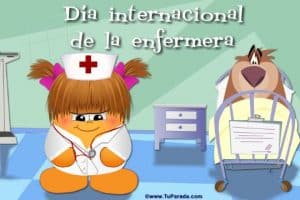 dia de la enfermera internacional personajes animados