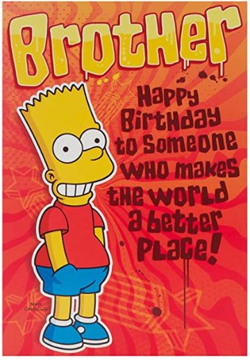 tarjetas de cumpleaños para hermanito personajes animados