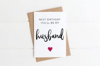 Elegantes tarjetas de cumpleaños para mi esposo 2020