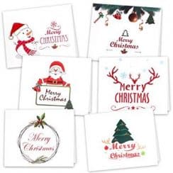 Diseños de tarjetas de navidad 2020 para regalar y decorar