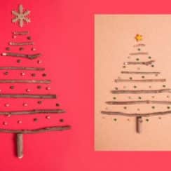 4 ideas para hacer tarjetas de navidad hechas a mano faciles