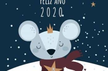 Diseños en tarjetas de navidad y ano nuevo 2021