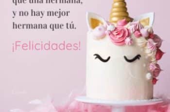Una genial tarjeta de cumpleaños para mi hermana de 20 años