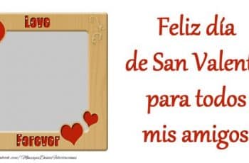 4 estilos de tarjetas de san valentin para amigas y amigos