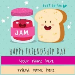 Ideas de tarjetas por el dia de la amistad 14 de febrero