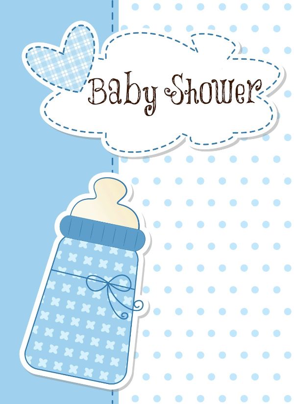 tarjetas virtuales de baby shower para imprimir