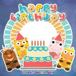 5 imagenes de cumpleaños para bebes para invitaciones