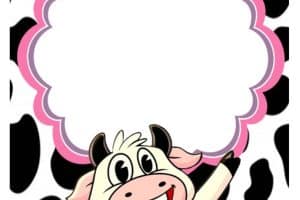 invitaciones de la vaca lola marcos