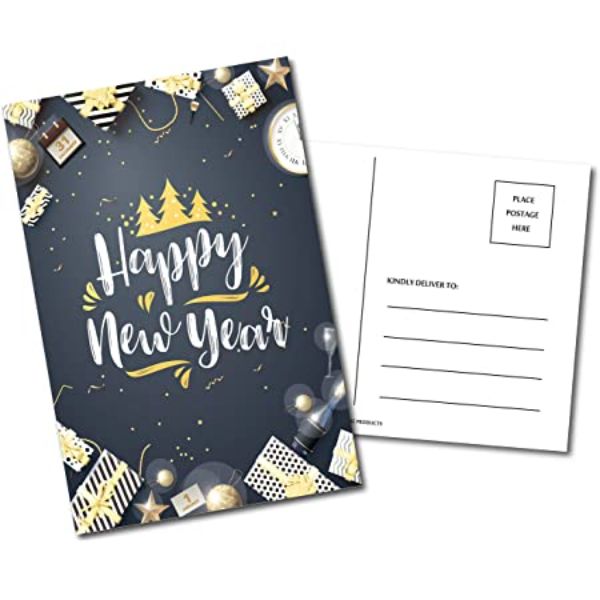 tarjetas para año nuevo 2021 para imprimir y regalar