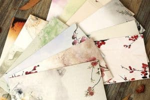 diseños de sobres para cartas de amor