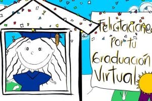 tarjetas felicidades por tu graduacion virtual