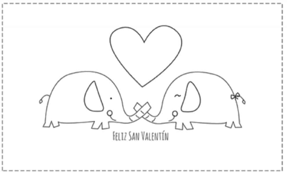 tarjetas de san valentin para mi novio fondo dibujos