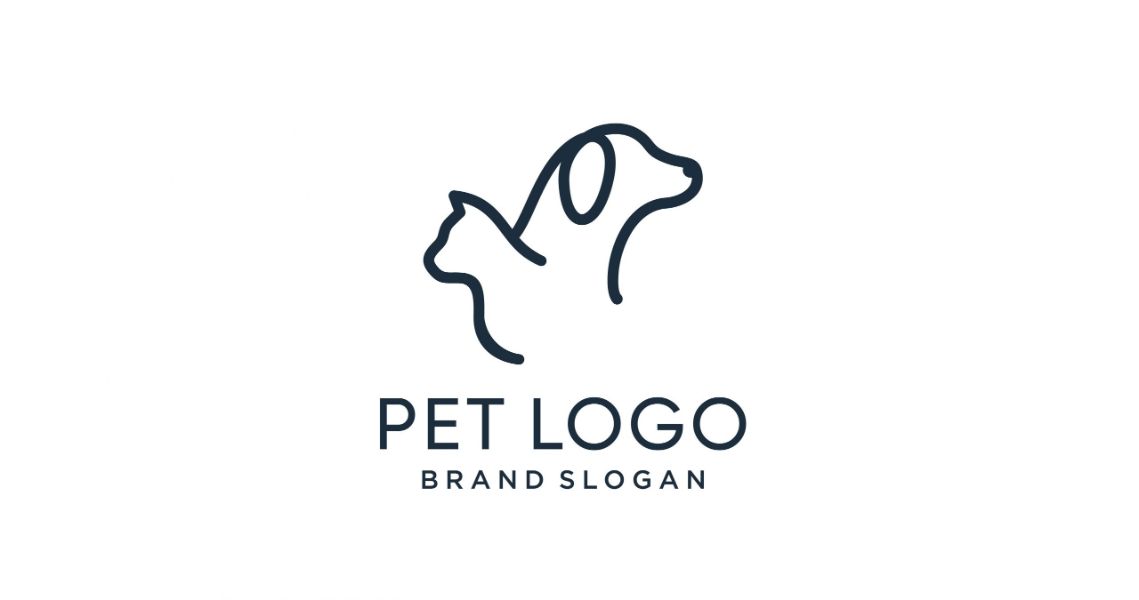 logos medicina veterinaria minimalistas