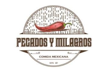4 geniales logos para restaurante mexicano y comedores